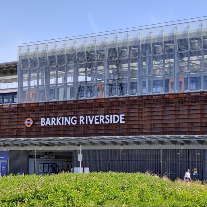 New train station at Barking Riverside