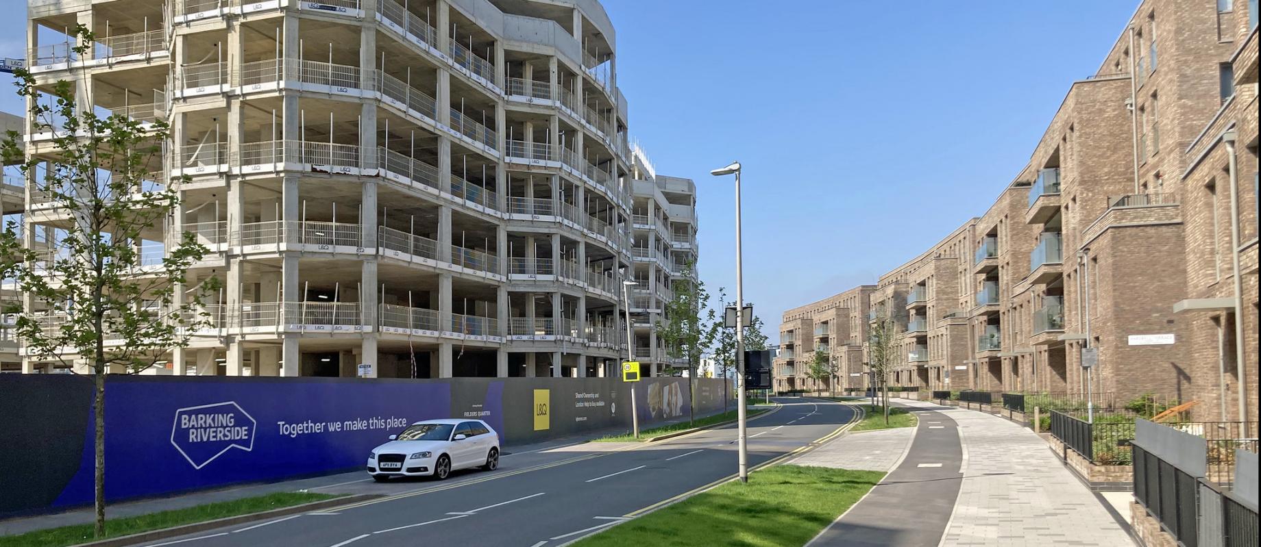 New residential development in Barking