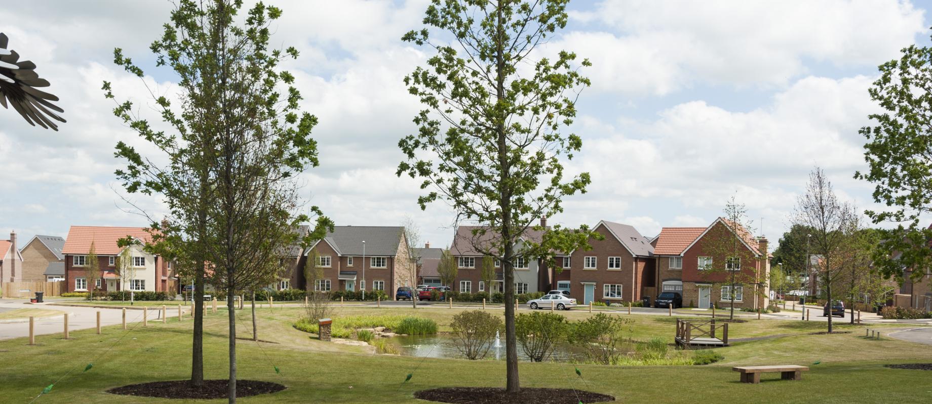 Managing the open spaces of a residential development